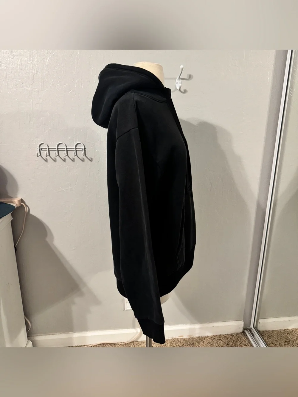 Blank Black Hoodie